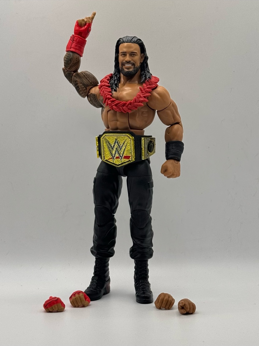 2025 WWE Mattel Elite Collection Hall of Champions 4-Pack: Roman Reigns